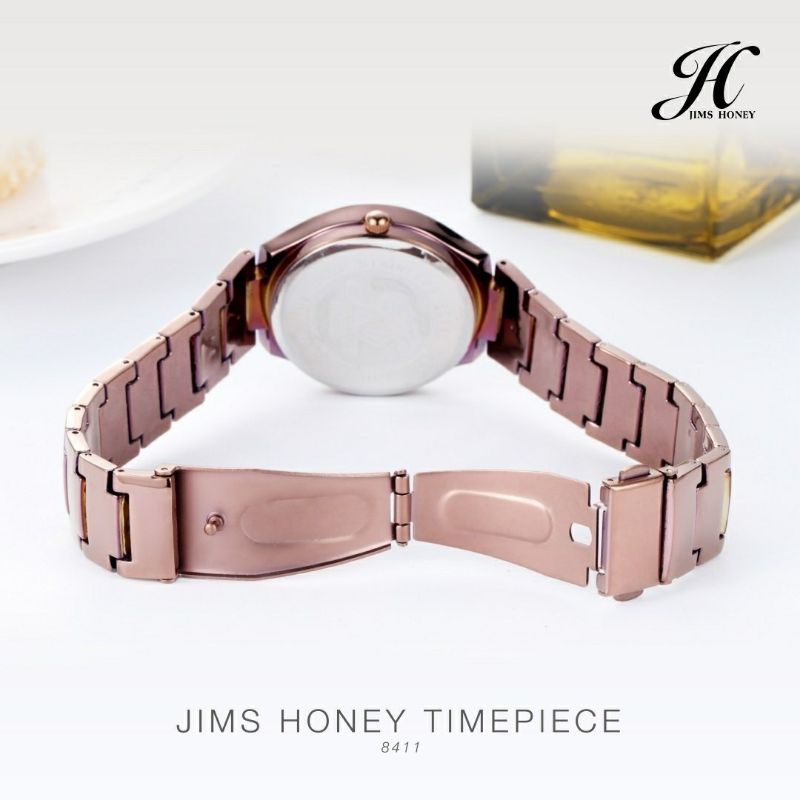 JT 8411 COUPLE JAM TANGAN JIMS HONEY FREE BOX