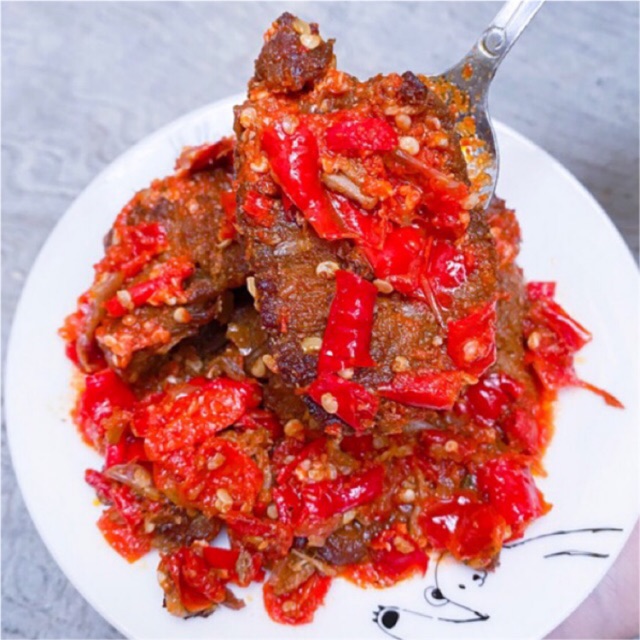

Ay00! Dendeng Sapi/Urat Balado Premium
