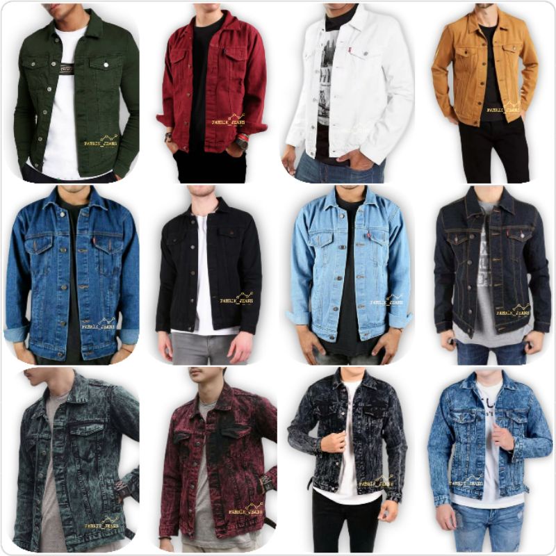 Jaket LEVIS Cowok / Jaket LEVIS Pria / Jaket Jeans Cowok / Jaket Jeans Pria