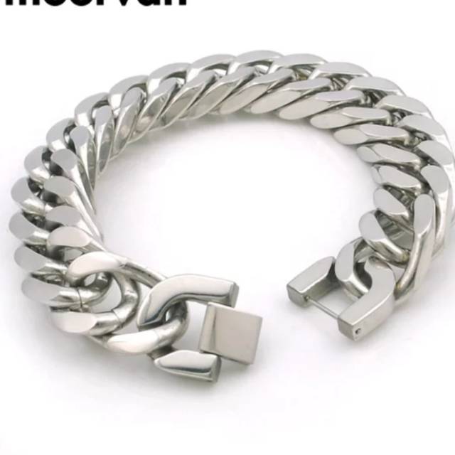 Gelang Rantai Pria Stainless