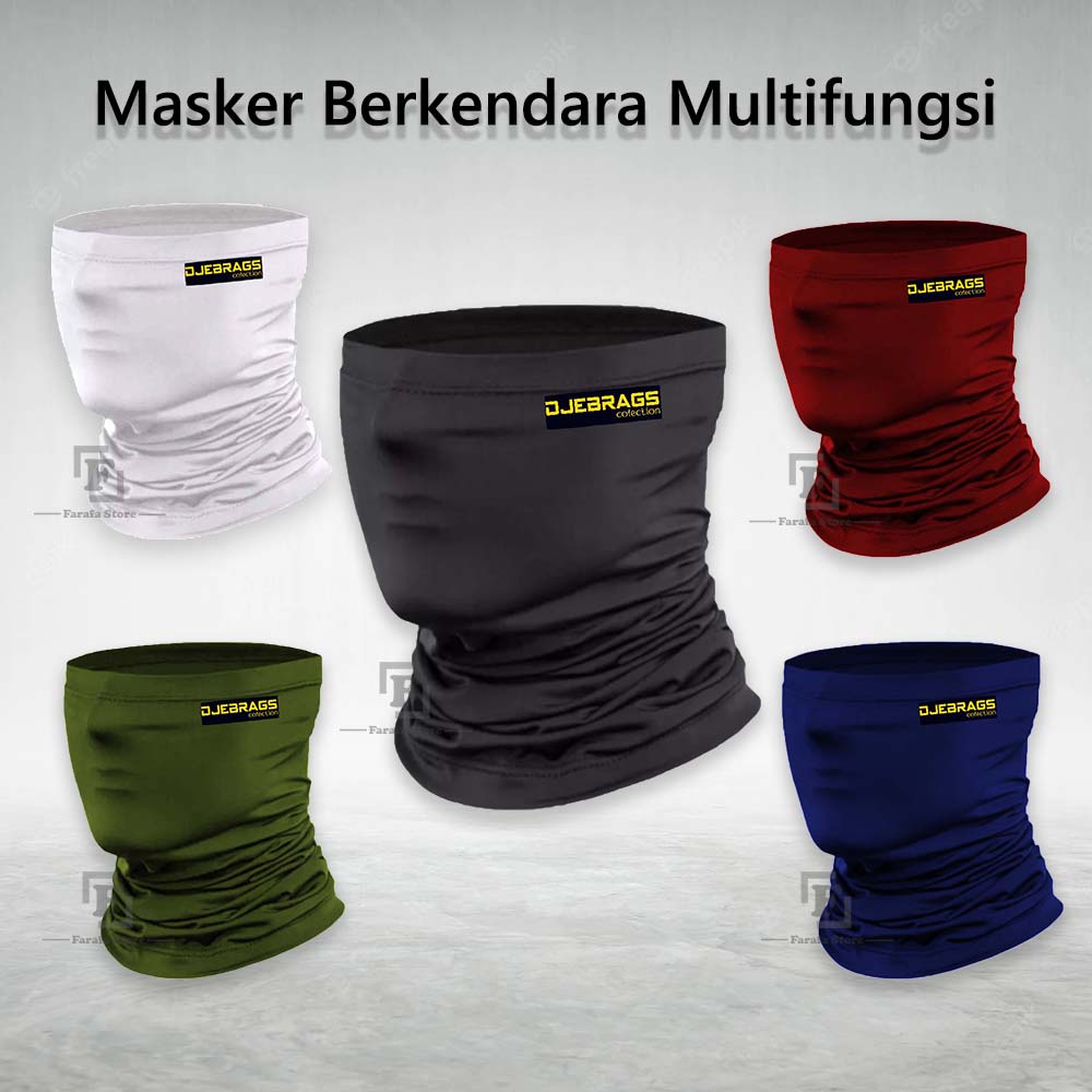 Masker Buff Bandana Masker Mulut Masker Pengendara Anti Debu