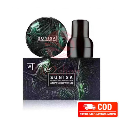 Takarai BIOAQUA SUNISA CC CREAM SPF 50++ PA 20g Membantu Melindungi Kulit Meningkatkan Kemampuan Menempel Pada Kulit &amp; Tidak Lengket BPOM