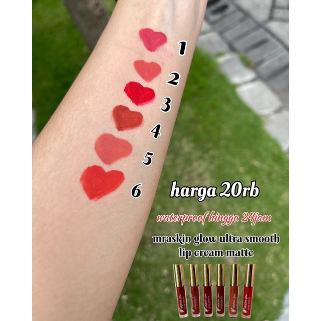 LIP CREAM MRASKIN GLOW/ lipcream bpom