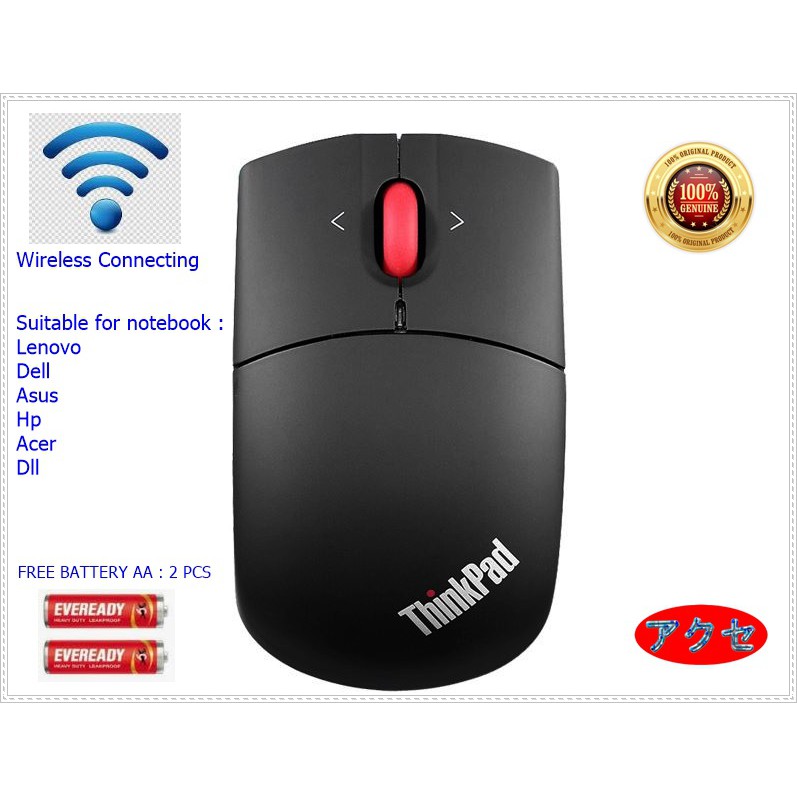 Mouse Laser Wireless Lenovo Thinkpad OA36913 Original Guarantee