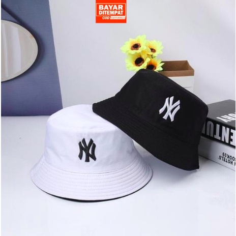 Bucket Hat Bordir NY / Bucket Hat New York American Style Kualitas Premium