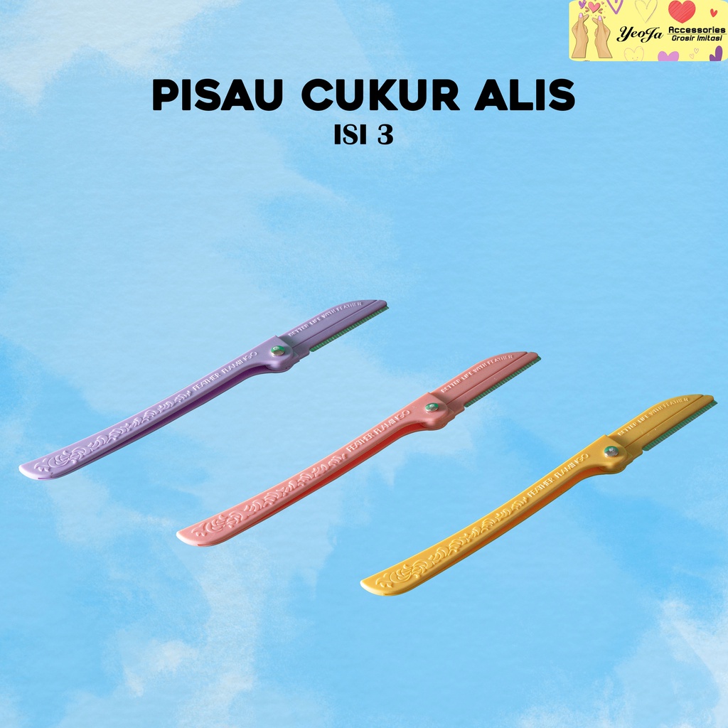 Pisau Cukur Alis / Alat Perapih Alis - A29