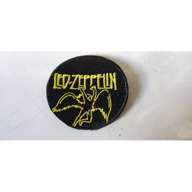 emblem patch bordir led zeppflin