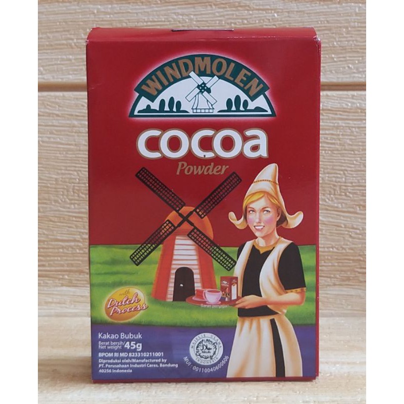 ✔MURAH Windmolen Cocoa Powder 45gr / Coklat Bubuk