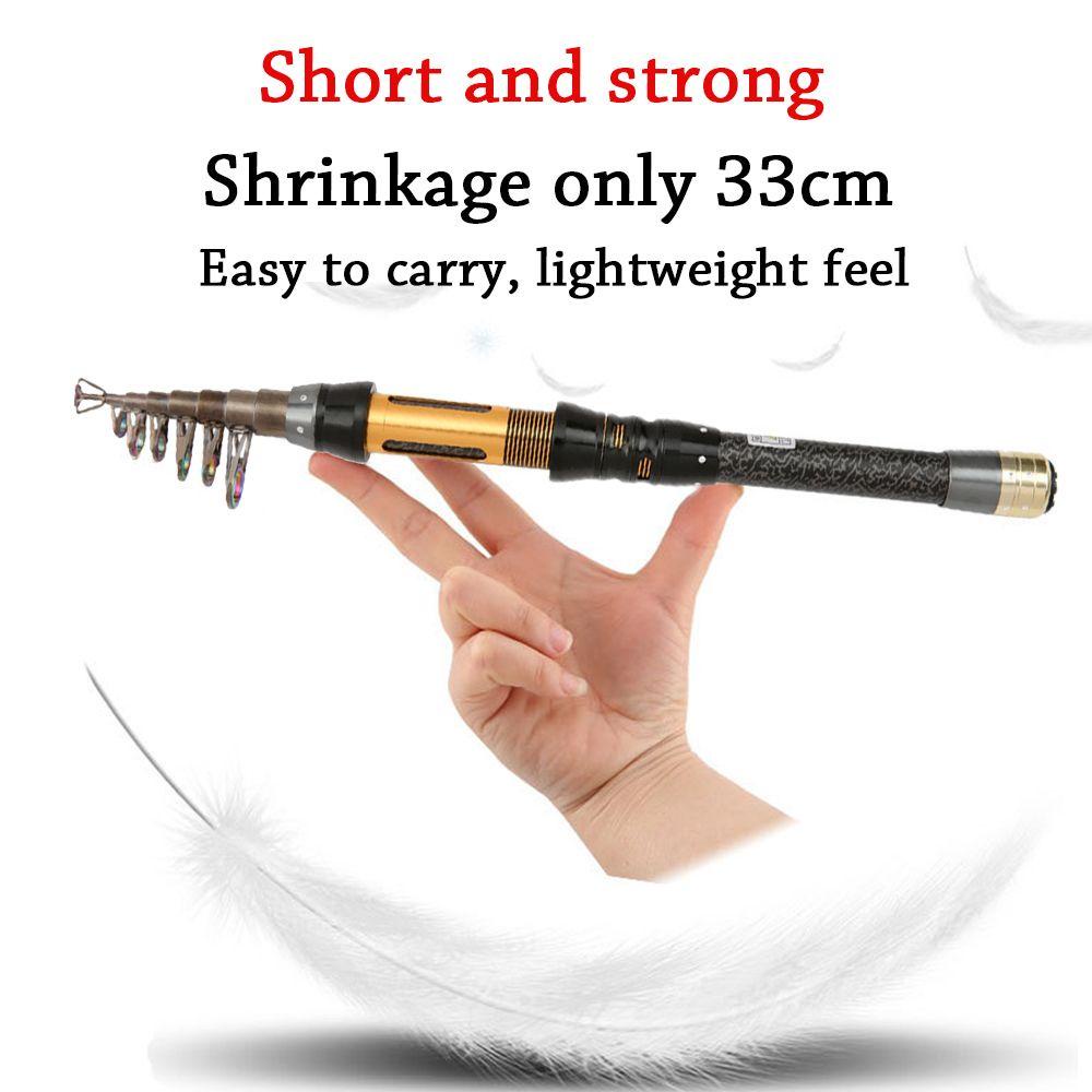 TOP Joran Pancing Teleskopik Portable Ultralight Adjustable Carp Feeder