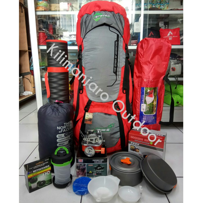 Paket Pendakian Gravell Rinjani 60 L