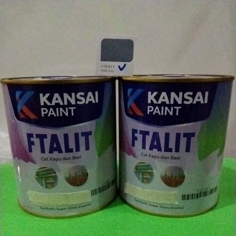 Ftalit 611 Hella Grey / Cat Kayu & Besi 1Ltr
