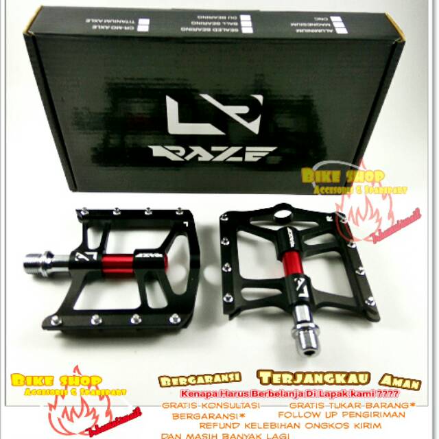 ORIGINAL BEARING Pedal Raze Hitam