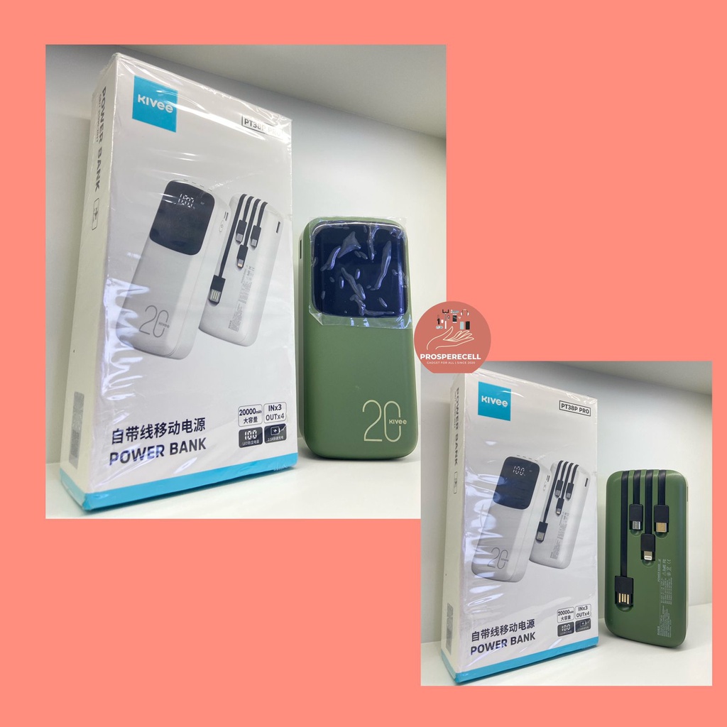 POWERBANK KIVEE PT38P PRO