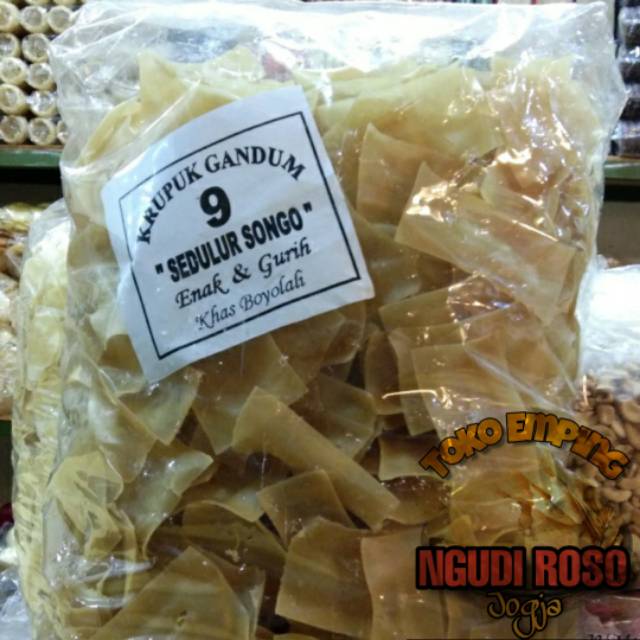 

[500gr] KRUPUK GANDUM SEDULUR SONGO BOYOLALI
