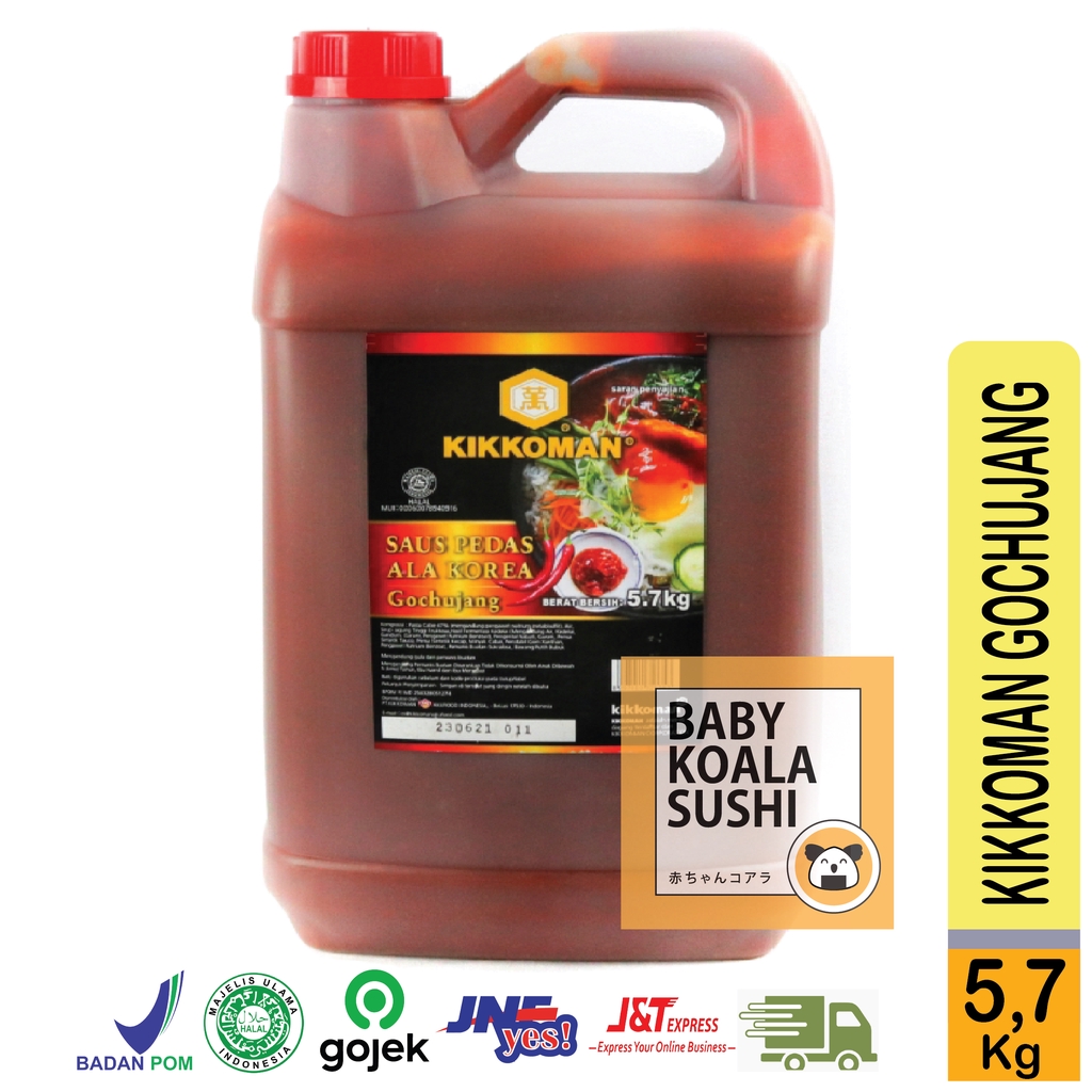 KIKKOMAN Gochujang Sauce 5,7 Kg Halal