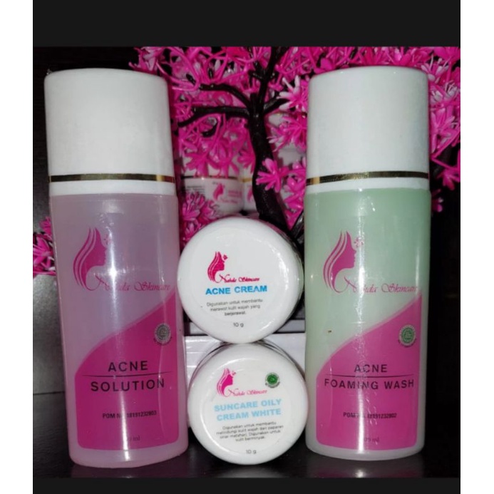 Nahda skincare 1paket acne glowing