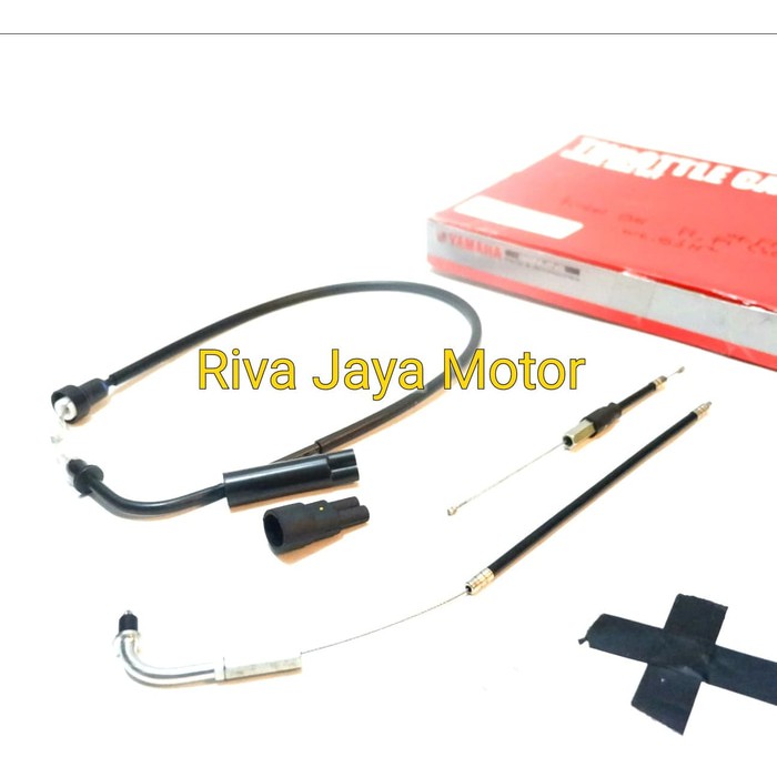KABEL GAS SET KOMPLIT F1, FORCE 1, F1ZR ORIGINAL YAMAHA
