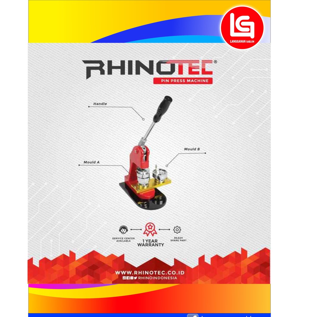 MESIN PRESS PIN RHINOTEC RTT-06 A