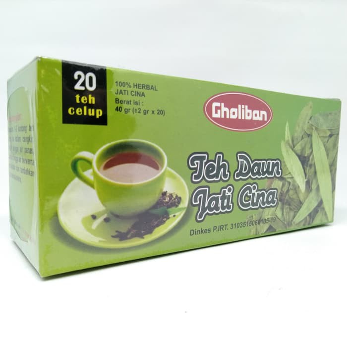 

Teh Celup Herbal Jati Cina Gholiban Produk Ori 100%