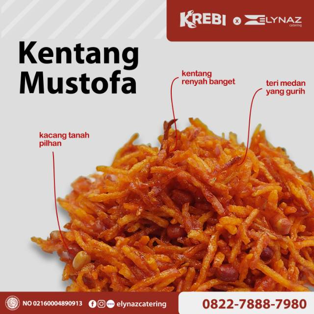 

Kering Kentang/Kentang Mustofa Elynaz Catering