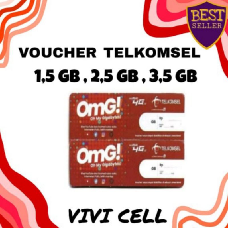 (kirim kode via chat ) Paket data Voucher Telkomsel