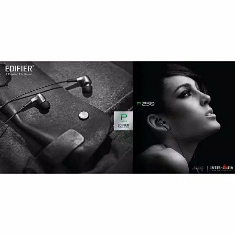 Edifier P230 Earphone with Mic, Premium Quality