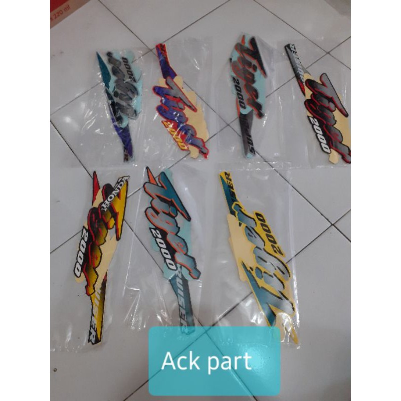 STIKER TILAM  TILAS SUPER CAISAR 2000