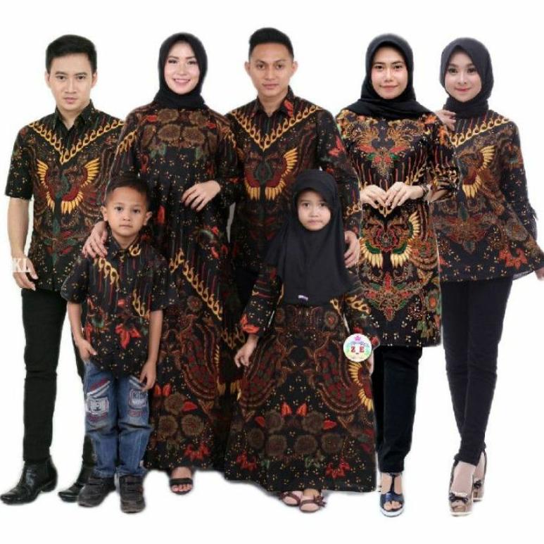 

[DISCOUNT RKW81] BATIK COUPLE KELUARGA sania ruffle ori ndoro jowi dnt motif Kupu Kuning Harga Promo