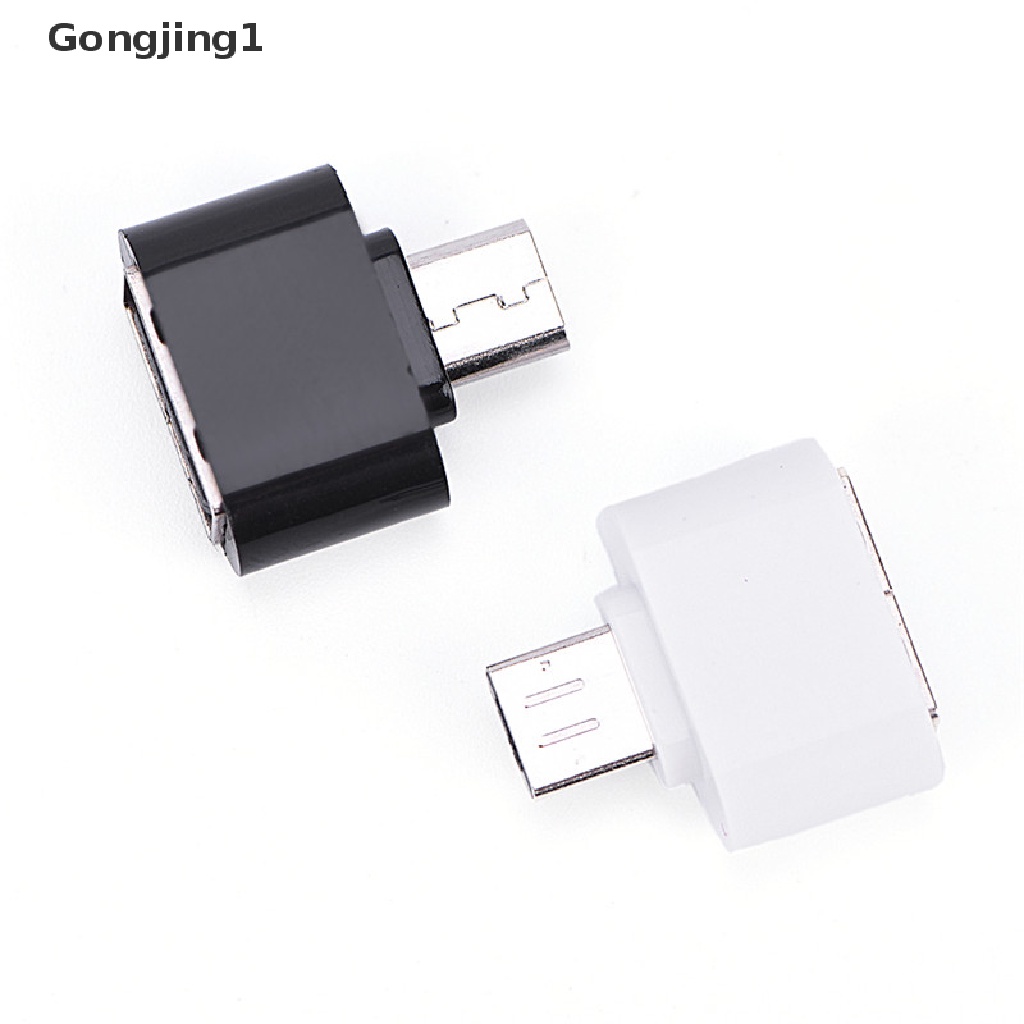 Gongjing1 Kabel Adapter OTG Micro USB Ke USB Untuk Tablet PC Android Samsung Xiaomi HTC SONY LG