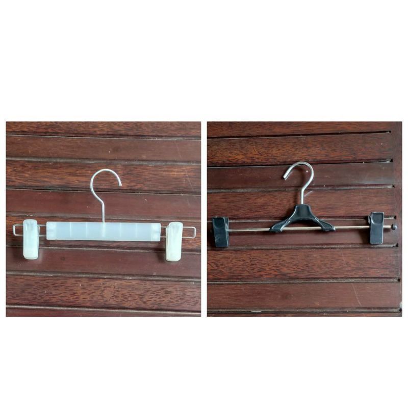 Hanger Jepit Celana Hanger Jepit Rok Hanger Plastik Hanger Besi Gantungan Jepit Celana