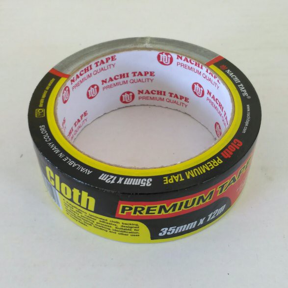 

Gramedia Samarinda - Nachi Cloth Tape 35Mmx12M Hitam