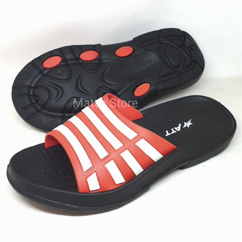 Sandal slop karet pria ATT ADS 1006 - size 39 - 42-3