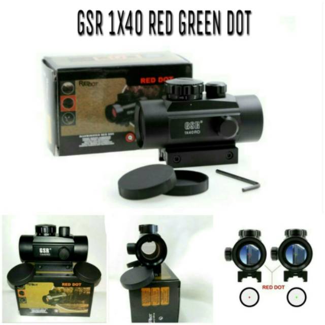 Red Dot GSR 1X40 Fix Zoom