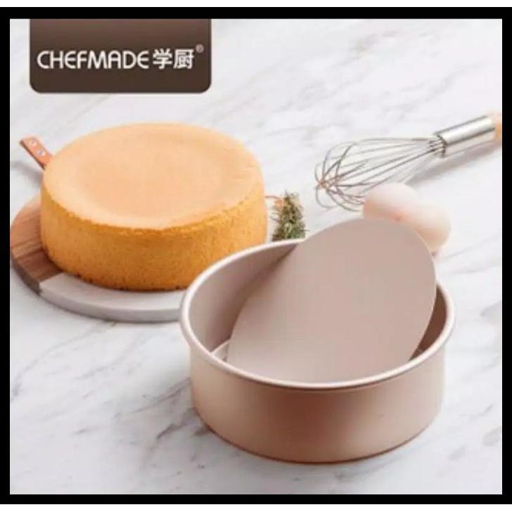 Loyang Bulat Bongkar Pasang Chefmade / Chefmade Round Cake Pan - 8inch