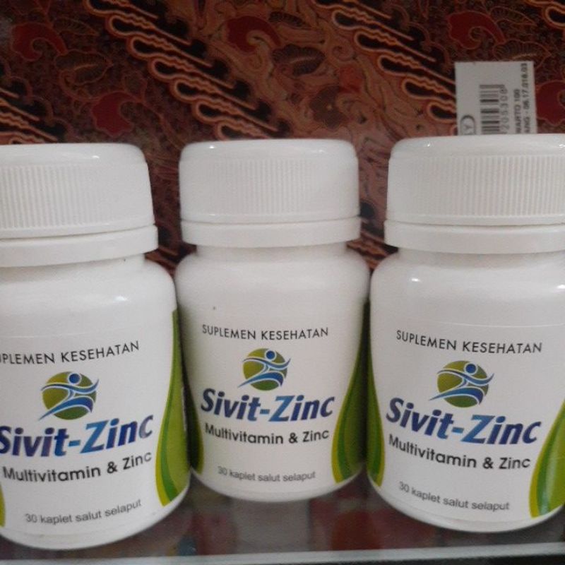Sivit Zinc Multivitamin Dan Zinc