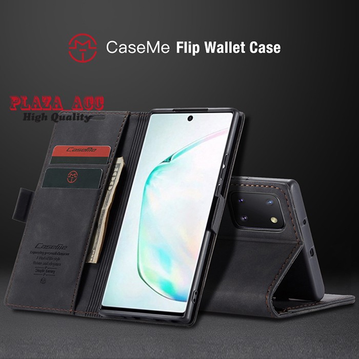 Elegant Case Samsung Note 10 Lite - Casing Samsung Note 10 Lite Case Leather Cover