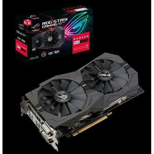 VGA ASUS ROG STRIX RADEON RX 570 8GB GAMING OC GDDR5