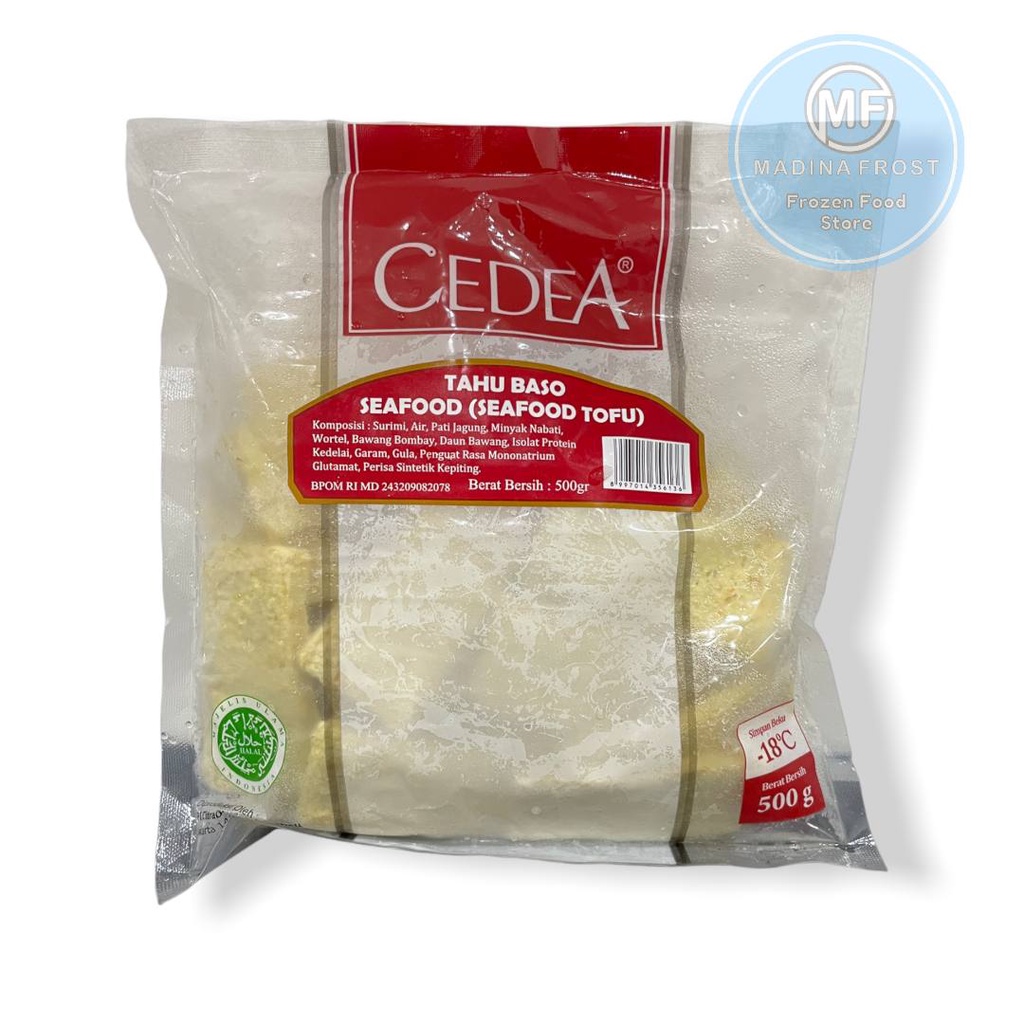 

CEDEA TAHU BASO SEAFOOD TOFU 500 GR