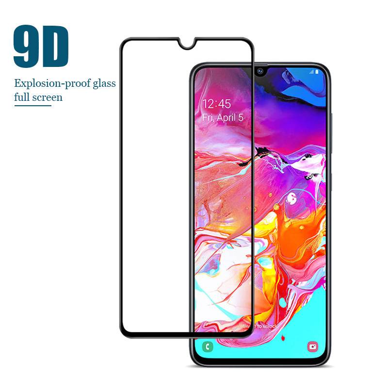 9D  Tempered Glass For Samsung Galaxy A50 A71 5G A30 A20 A10S A40 Screen Protector Glass For Samsung A90 5G A52 A70 A60