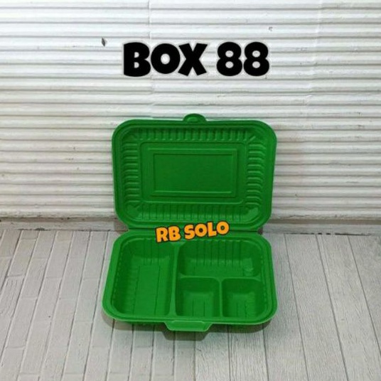 Merak Bio Plast Bio Meal Box Bio 88 10 pcs