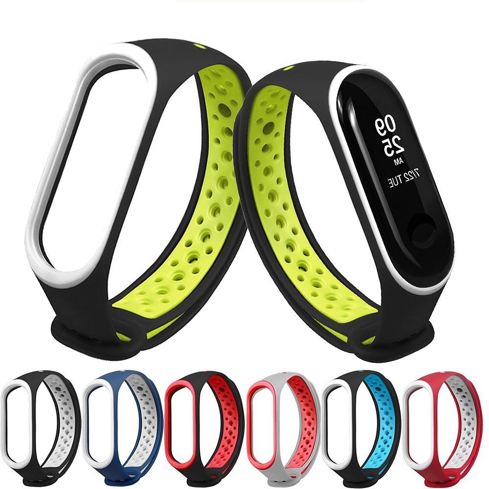 strap xiaomi mi band 3 4 MIX COLOUR tali xiaomi mi band 3 4