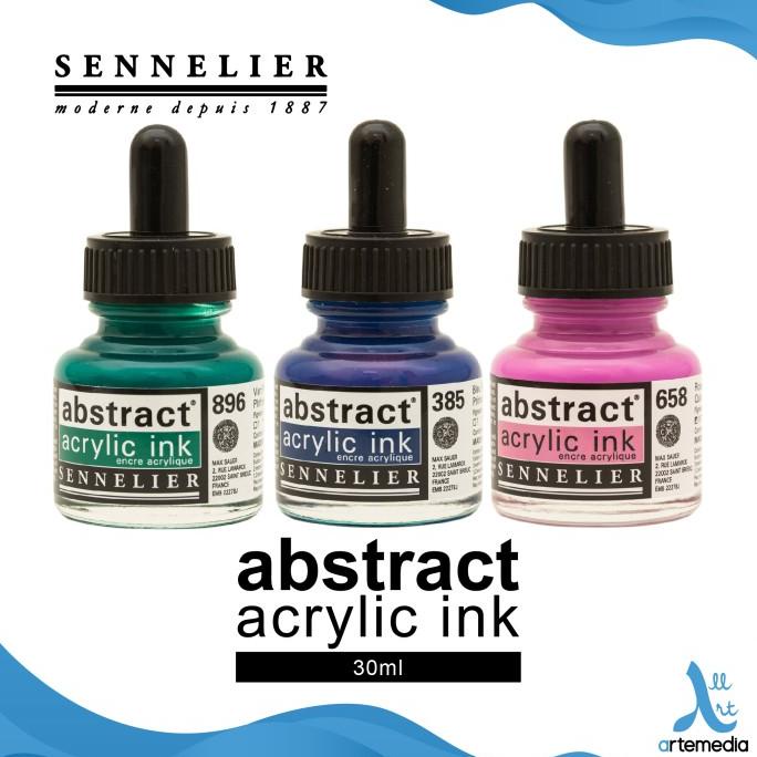 

[[COD]] Tinta Akrilik Sennelier Abstract Ink 30ml Acrylic Ink Paint - 02/03 TERJAMIN Kode 1093