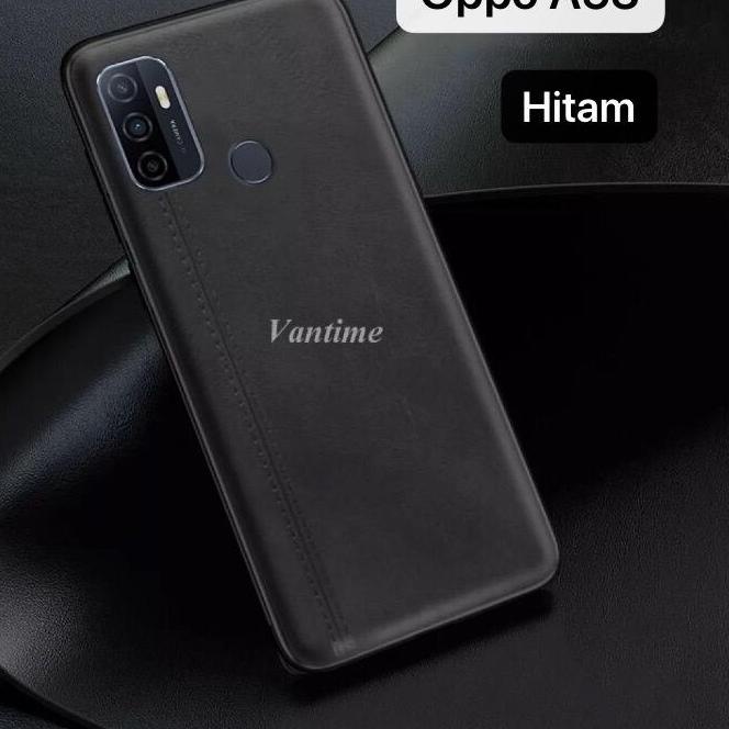 Case Oppo A16 A54 A53 Terbaru Kulit Polos Leather Softcase Mewah Premium Cover Silikon Casing HP