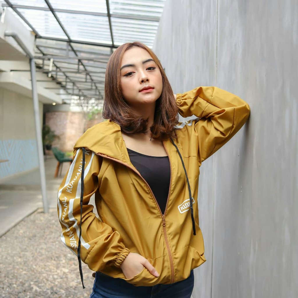 KUXUX JACKET || ANDO JACKET II JAKET PARASIT WANITA #KJ