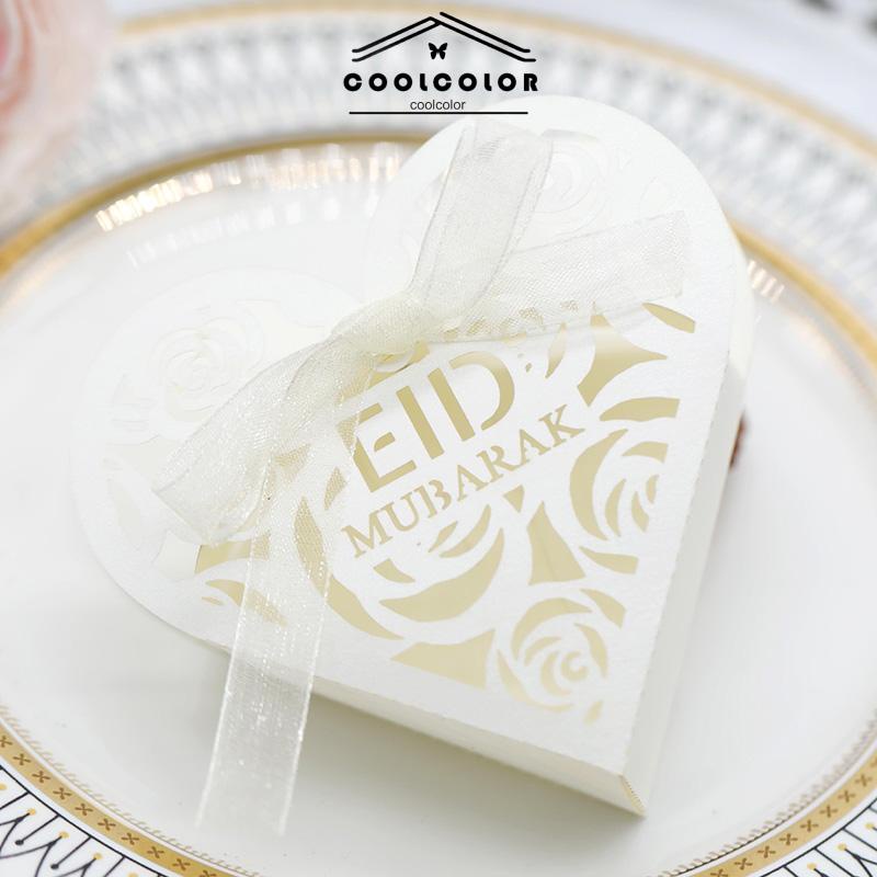 CODPernikahan Idul Fitri Hollowed Out Rose Wedding Candy Box Ramadan Love Candy Box Kotak Cokelat- cl