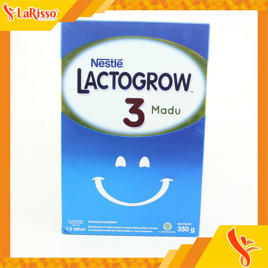 

NESTLE LACTOGROW 3 SUSU PERTUMBUHAN USIA 1-3 TAHUN 350GR ALL VARIAN