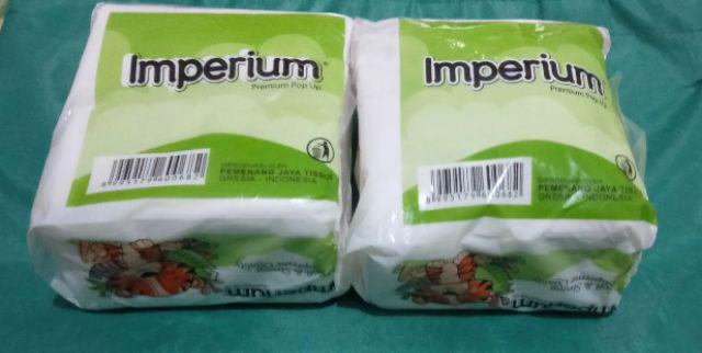 Tissue Popup Imperium Tisu Kotak Topup Tisue Tissu 150sheet Rumah Makan