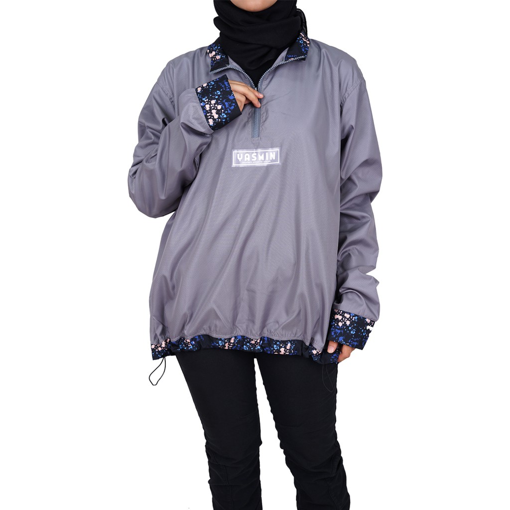 Jaket Parasut Wanita / Olahraga dan Jogging / Waterproof / COD / Aquol