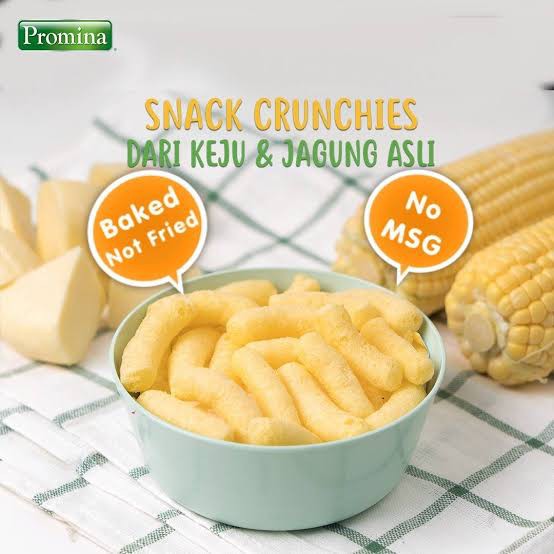 

Bakaranandia - Promina Baby Crunchies Keju - Camilan Bayi Karton 24 Pack