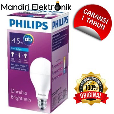 Lampu LED Philips 14.5 Watt Putih GARANSI